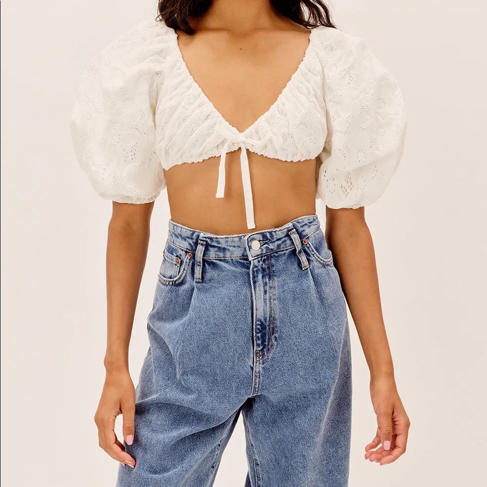 For Love and Lemons Crop Top